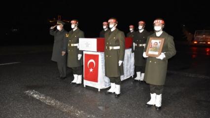 Şehit Mustafa Çalım törenle memleketine uğurlandı