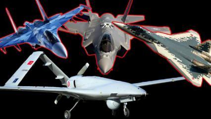 Al Jazeera'den Türkiye haberi! 'Su-57, Su-35, F-35 ve SİHA'lar...'