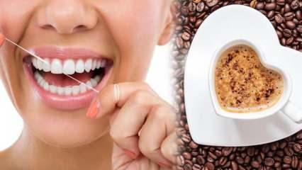 Diş sağlığınızı korumak için kahve tüketin!