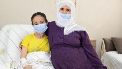 Diyarbakır'da anneler günü öncesi kızına böbreğini verdi!