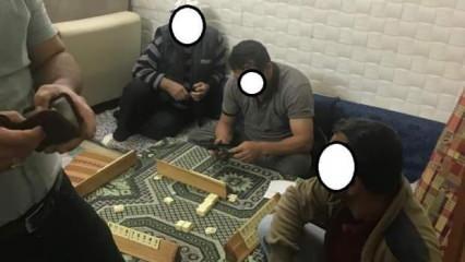 Köy odasına kumar baskını: 7 kişiye 9 bin 352 lira para cezası kesildi