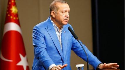 Skandal sözler sonrası Cumhurbaşkanı Erdoğan harekete geçti