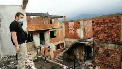 6 ev yandı ama duvarda asılı duran ‘Bereket’ duası yanmadı