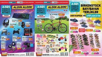 A101 12 Mayıs Aktüel Kataloğu! Bisiklet, elektronik, beyaz eşya, züccaciye ve mobilya ürünlerinde