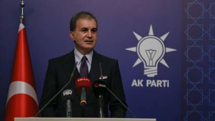 AK Parti Sözcüsü Çelik'ten 'Irkçılık ve işgal sözlüğü' paylaşımı