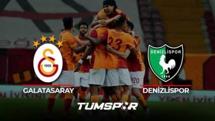 Denizlispor Galatasaray maçı geniş özeti ve golleri (BeIN Sports) Aslan adım adım şampiyonluğa!