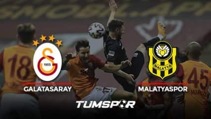 Galatasaray Yeni Malatyaspor maçı geniş özeti ve golleri (BeIN Sports) Aslan şampiyonluğu kaçırdı! 