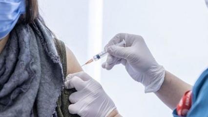 Bir meslek grubu daha aşı takvimine dahil edildi