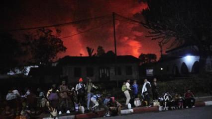 Kongo'da yanardağ patladı: 3 bin 500 kişi Ruanda’ya kaçtı