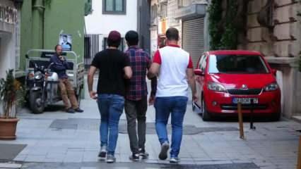 Taksim’de turistin telefonunu çalan hırsız yakalandı