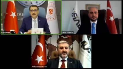 Bakan Dönmez'den doğal gaz ve elektrik arzı açıklaması