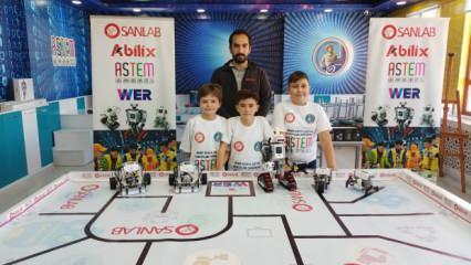 Dünya Eğitim Robotları Yarışması'na Türk öğrenciler damga vurdu