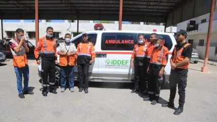 İDDEF'ten Gazze'ye Ambulans Desteği