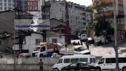 İstanbul’un göbeğinde taş, sopa ve pompalı tüfekli kavga kamerada