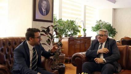 Rusya'nın Ankara Büyükelçisi Yerhov, AA'yı ziyaret etti