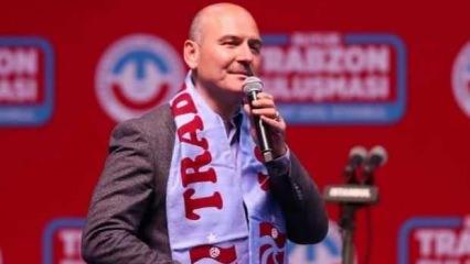 Trabzon Dernekleri Federasyonu’ndan Bakan Soylu’ya destek