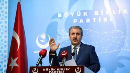 BBP Genel Başkanı Destici: Türkiye'nin erken seçime ihtiyacı olmadığını düşünüyorum