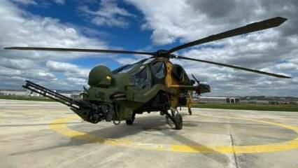 Bir T-129 ATAK helikopteri daha Kara Kuvvetleri envanterine alındı