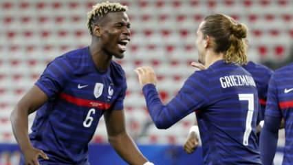 Fransa, Galler'i 3 golle geçti