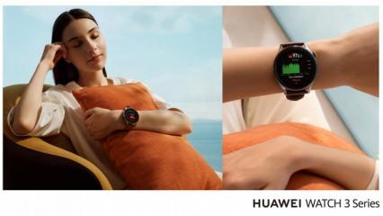 Huawei Watch 3 tanıtıldı! HarmonyOS kullanan ilk akıllı saat