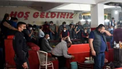 Kırıkkale'de horoz dövüştüren ve kısıtlamayı ihlal eden 69 kişiye 431 bin 250 lira ceza