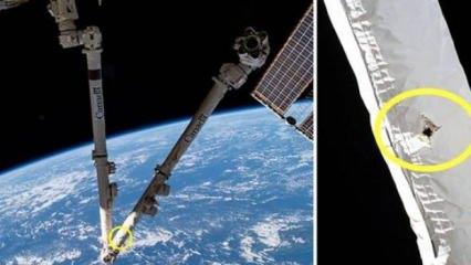 Uluslararası Uzay İstasyonu'nda delik açıldı