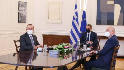 Yunan basınında Çavuşoğlu ziyareti: Samimi ve dostça görüşmeler