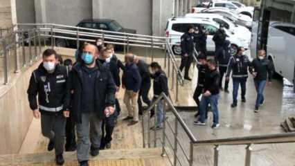 Zonguldak'taki FETÖ operasyonunda 14 kişi adliyede