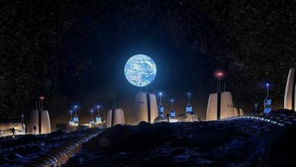 Avrupa Uzay Ajansı paylaştı! Ay’daki ilk koloniler böyle olacak!