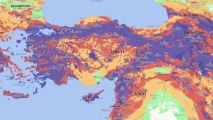 Türkiye'de deprem riski olan bölgeler nerelerdir? Türkiye fay hattı haritası...