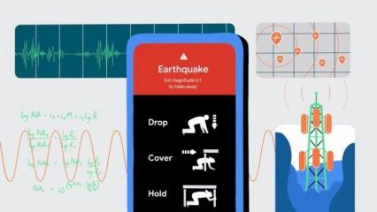 Android telefonlar deprem uyarısı yapacak