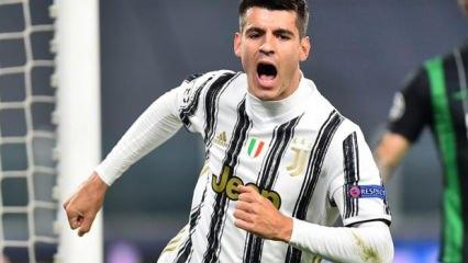 Morata 1 yıl daha Juventus'ta