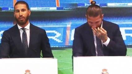 Sergio Ramos'un gözyaşları