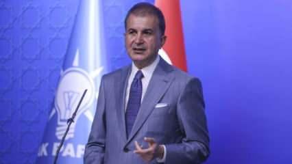 AK Parti Sözcüsü Ömer Çelik, çirkin saldırıyı kınadı