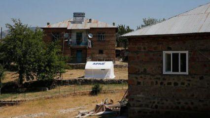 Bingöl'deki depremden etkilenen Elazığ'daki vatandaşlar için çadırlar kuruldu