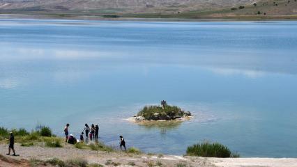 Doğa tutkunları Sivas'ın göllerine akın ediyor
