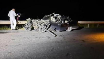 Eskişehir'de zincirleme kaza; 1 ölü, 1 yaralı