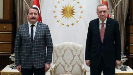 Memur-Sen Konfederasyonu Genel Başkanı Yalçın, Cumhurbaşkanı Erdoğan ile görüştü