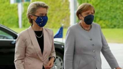 Merkel ve von der Leyen'den Türkiye'ye destek
