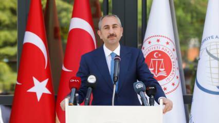 Adalet Bakanı Gül: Faile değil, fiile bakarak karar verin!
