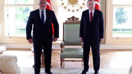 Cumhurbaşkanı Erdoğan, Borisov'u kabul etti