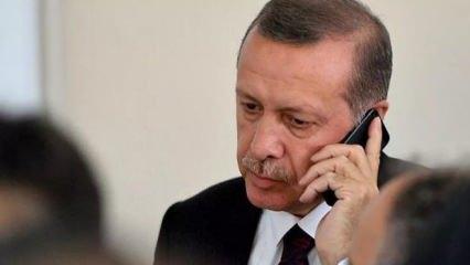 Cumhurbaşkanı Erdoğan'dan Günay Kut'a taziye telefonu
