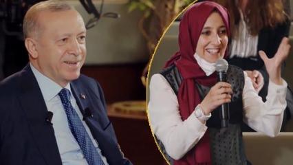 İlginç soruya Cumhurbaşkanı Erdoğan'dan gülümseten cevap: Sen Karadenizli misin?