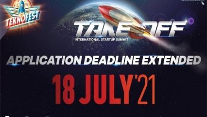 TEKNOFEST 2021 Take Off Uluslararası Girişim Zirvesi başvuruları uzatıldı