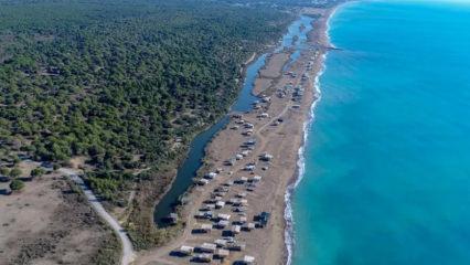 Antalya'da denize sıfır bedava tatil