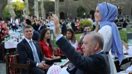 Başkan Erdoğan Diyarbakır'da gençlerle buluştu