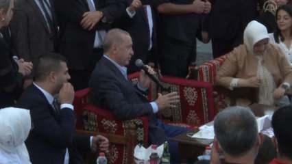 Başkan Erdoğan'ın sesinden Gönül Dağı türküsü