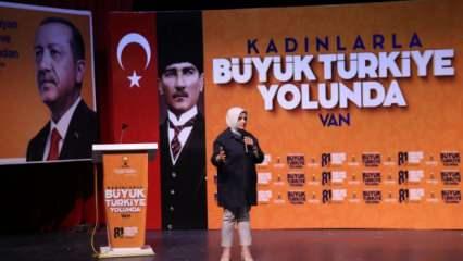 AK Parti Genel Merkez Kadın Kolları Başkanı Ayşe Keşir'den Van'da önemli mesajlar