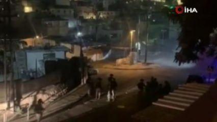 Kudüs’te İşgalci İsrail güçleri Filistinlilere saldırdı