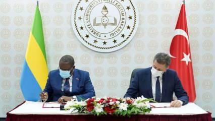 Milli Eğitim ile Gabon arasında işbirliği anlaşması